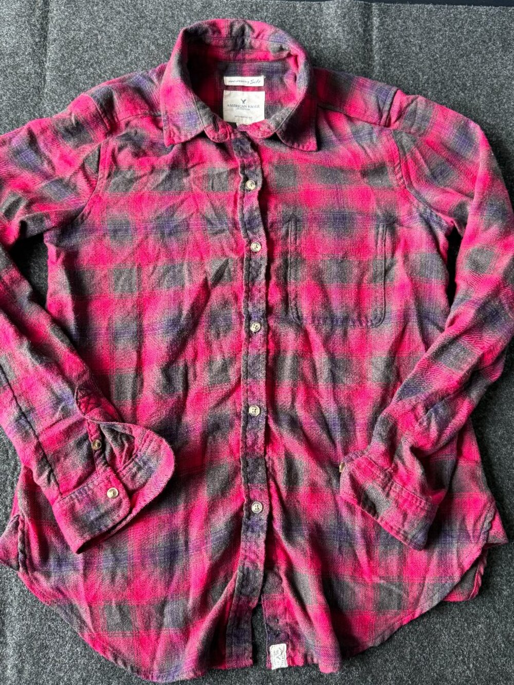 American Eagle Ahh-Mazingly Soft Flannel XS
